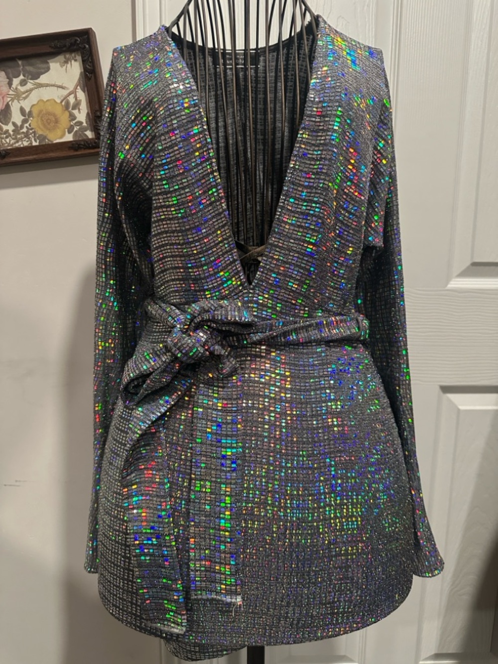 Blue Blush Iridescent dress